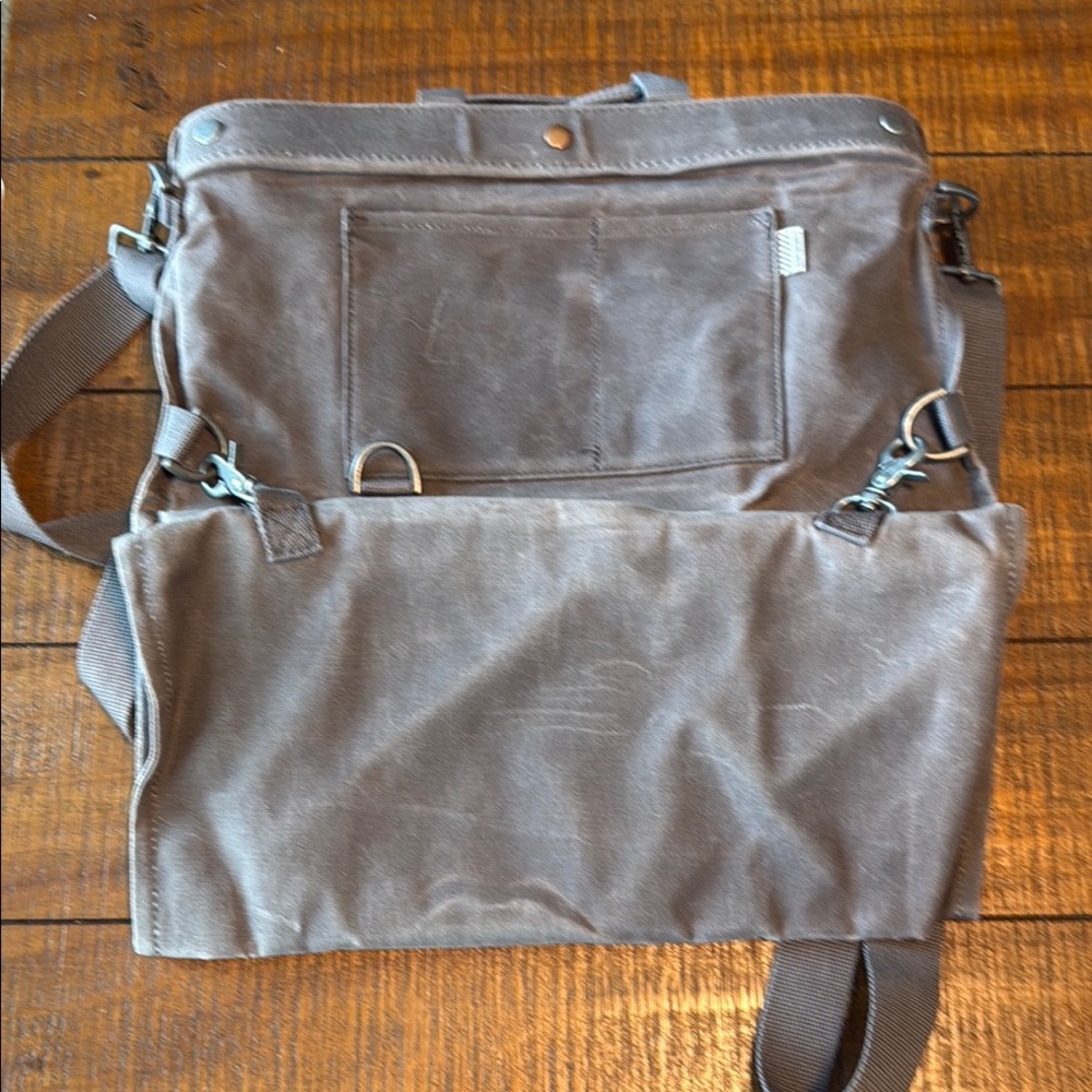 Barebones Gathering Bag Waxed Canvas